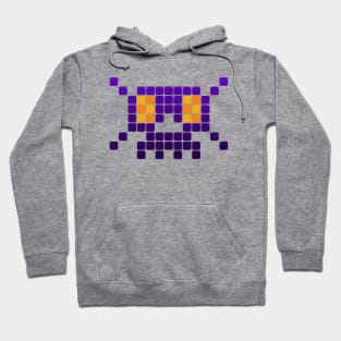 Pixel Skull (Dark) Hoodie